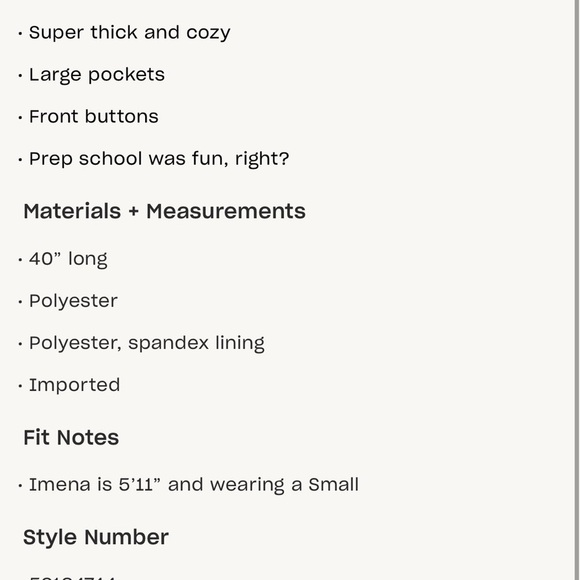 Greylin Prep School Plaid Coat - Small - Picture 3 of 9